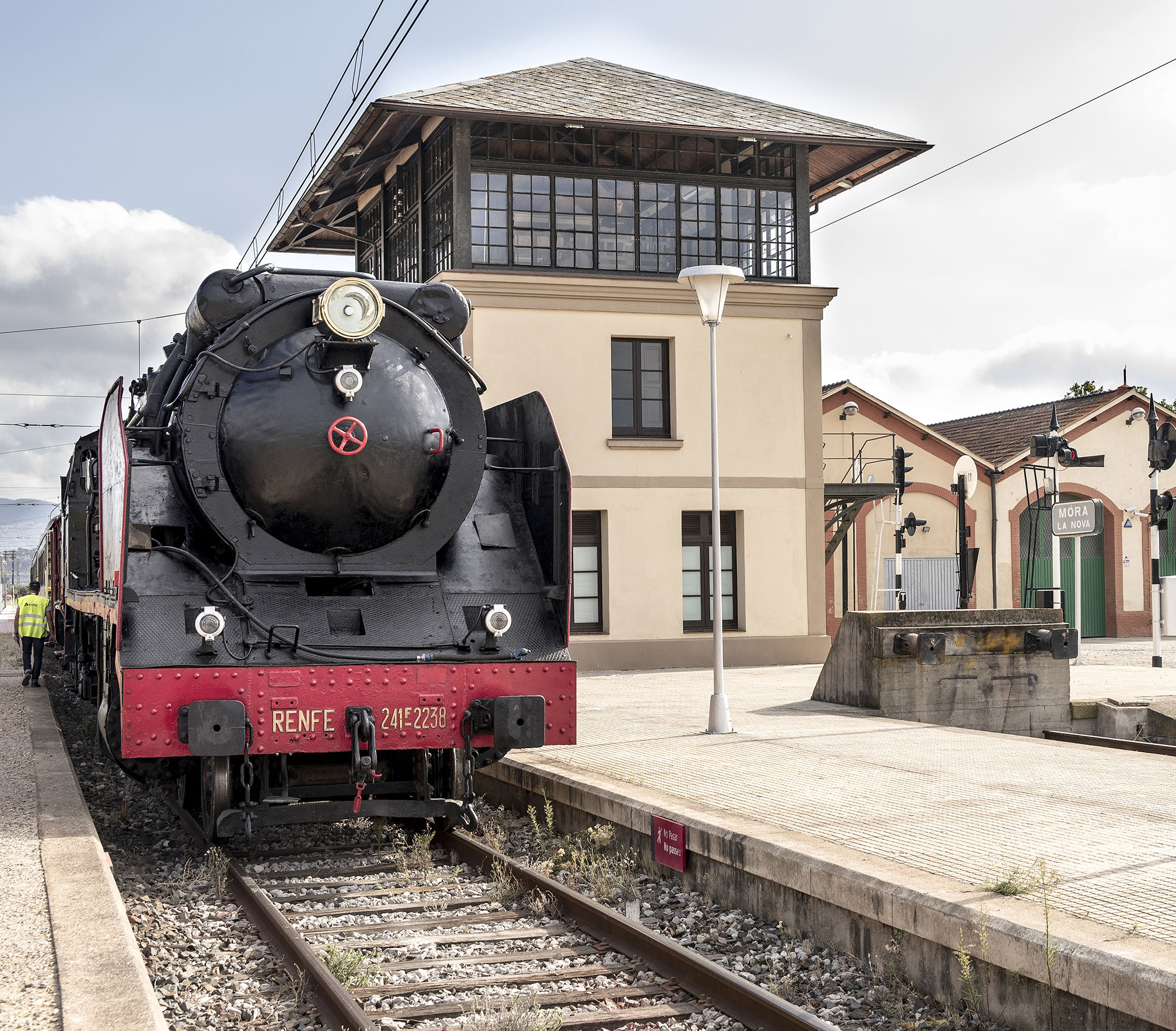 Museu del Ferrocarril en Móra la Nova